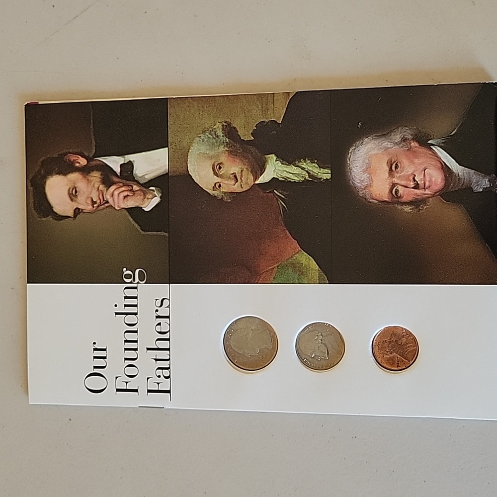 Our Founding Fathers Coin and Credo Stamp Collection